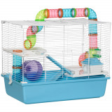 Cumpara ieftin PawHut cusca mare pentru hamsteri, din otel, 59x36x47cm | AOSOM RO