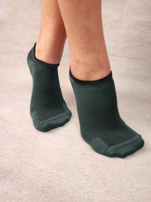 STK447-123 Sosete scurte din bumbac ultrasox model cu striatii