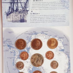 M01 Belgia set monetarie 10 monede 1997 50 centimes 1, 5, 20, 50 Francs