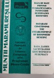Muntii Maramuresului - Studii privind fundamentarea infintarii rezervatieie Biosferei - Parcul Natural Muntii Maramuresului - 3 harti