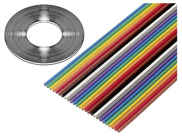 Cablu Bandă 1,27mm 20x26AWG PVC 100FT