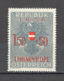 Austria.1956 Ajutor ptr. Ungaria-supr. MA.591, Nestampilat