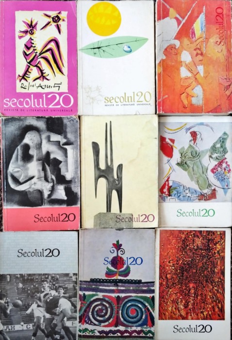 Revista Secolul 20 -13 numere din anii 1961-1967