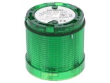 Semnalizator LED Verde 24V IP65 &Oslash;70mm