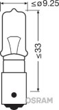 BEC CAMION 24V H21W ORIGINAL SET 10 BUC OSRAM 5157