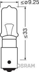 OSRAM 64138 ORIGINAL Bec, semnalizator foto