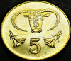 Moneda 5 CENTI - CIPRU, anul 2001 *cod 414 C = A.UNC, Europa
