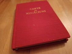 CARTE DE RUGACIUNI 1990 TIPARITA DE STAREȚUL SF. MAN. NICULA, AHIM. CLEOPA NANU