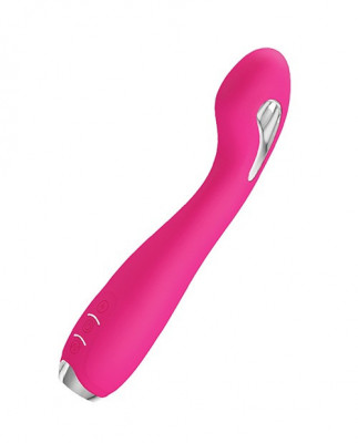 Vibrator Hector Electric Shock Roz USB 19.5 cm foto