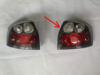 Set stopuri Spate Audi A4 (B6), 11.2004, Sedan, partea Stanga+Dreapta, negru, transparent; tuning; Omologare: ECE, Taiwan -Ornament Rupt Stop Dreapta foto