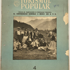 Revista Turismul Popular - continuare la revista Romania buletinul ONT 1951