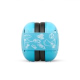 Casti antifonice pentru bebelusi, ofera protectie auditiva de la 0+ luni, 2 bentite reglabile, SNR 25, albastru, SCHALLWERK MINI