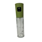 Pulverizator Ulei, Otet, Cyrax, din Sticla, 100 ml, Reincarcabil, 18.3 x 4.3 cm, Masura 90 ml, Capac Mat, Verde