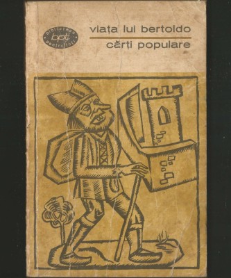 CĂRȚI POPULARE - VIAȚA LUI BERTOLDO - BPT foto