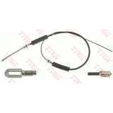 Cablu frana mana Chrysler Voyager 4 (Rg, Rs), 09.99-12.08; Dodge Caravan (Rg), 02.00-12.07, punte spate, Stanga, pt frana disc, TRW