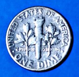 SUA ONE DIME 1959 ARGINT STATELE UNITE ALE AMERICII STARE F BUNA, America de Nord