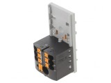 Bloc de Distribuție Negru 2,5mm2-6mm2