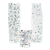 Pahar Carton 200ml, Set 50 bucati