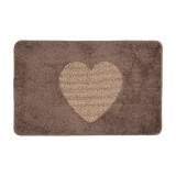 Cumpara ieftin Covoras baie textil maro 78x48x1 cm