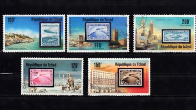 A12 S2 7 - Timbre foarte vechi - Tchad - filatelie retrospectiva valori vechi foto