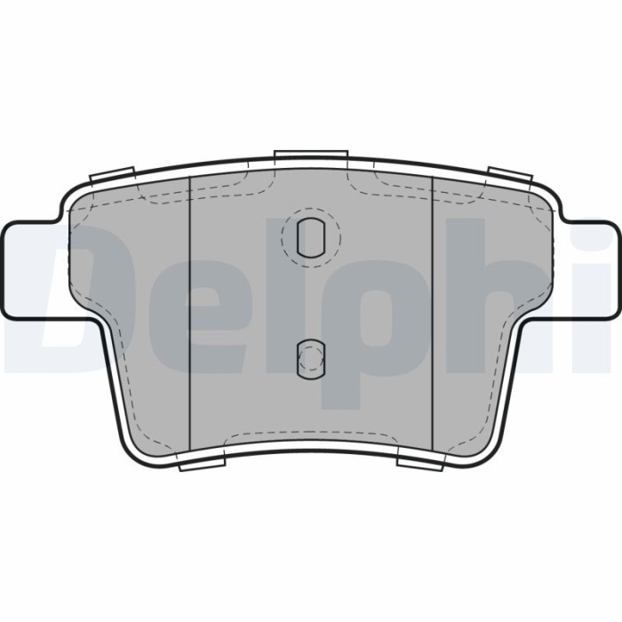 DELPHI LP1957 set placute frana,frana disc