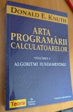 Arta programarii calculatoarelor - Donald Knuth, vol 1, Algoritmi fundamentali, TEORA
