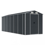 Cumpara ieftin Sopron de gradina, antracit, 191x555x198 cm, otel galvanizat