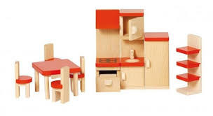 Mobilier pentru casute papusi - bucatarie