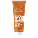 Av&egrave;ne Sun Care Lotion 100% Invisible lapte de corp pentru soare rezistent la apa SPF 50 250 ml