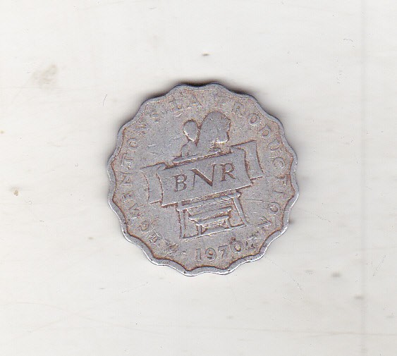 bnk mnd Rwanda 2 franci 1970