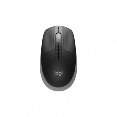 Mouse wireless Logitech M190, 1000 DPI, Negru/Gri