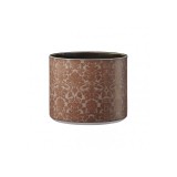 Ghiveci ceramica, Las Vegas Ornaments diametru 13 cm, ornament rosu