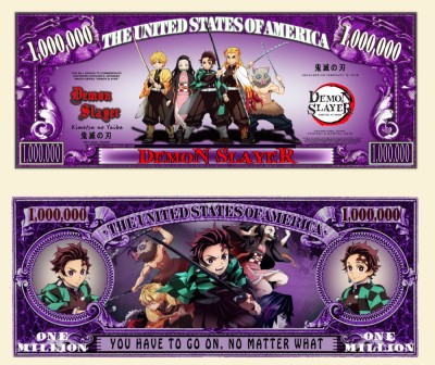 !!! SUA = FANTASY NOTE (TJ6) = DESENE ANIMATE : DEMON SLAYER - 2023 - UNC foto