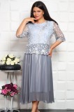 Cumpara ieftin Rochie Maxi Casandra Ivoire - 54Marimea, Yves
