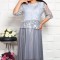 Rochie Maxi Casandra Ivoire - 54Marimea