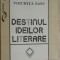 Voichita Sasu - Destinul ideilor literare (eseuri), 1996