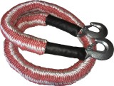 Chinga tractare elastica cu carlige Godmar, DMC 253500 kg, lungime 1,5-4 m+, alb-rosu, produs polonez, G55706, pentru autoturisme, remorci,