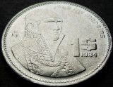Cumpara ieftin Moneda EXOTICA 1 PESO - MEXIC, anul 1984 *cod 1303, America Centrala si de Sud