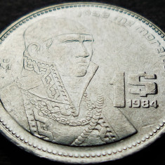 Moneda EXOTICA 1 PESO - MEXIC, anul 1984 *cod 1303