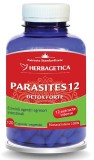 Parasites 12 detox forte 120cps, Herbagetica