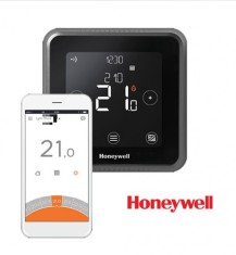 Termostat ambiental wireless, programabil, inteligent, conectare internet Honeywell T6R Lyric foto