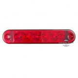 6 led Lampi de marcaj laterale Indicator Remorca camion rosu 12V 24V