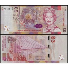 Bahamas 2019 - 3 dollars, necirculata
