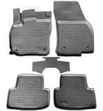 Covorase Cauciuc Premium Stil Tavita Skoda Karoq 2017-2024, Seintex, Negre, Fara Miros