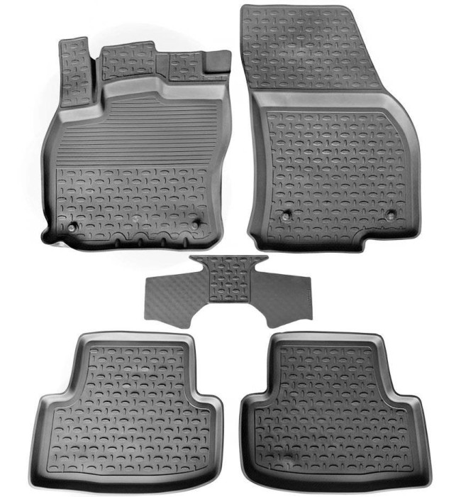 Covorase presuri cauciuc Premium Seintex stil tavita Skoda Karoq 2017-2024