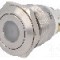 Intrerupator anti-vandalism, OFF-(ON), &Oslash;19mm, ONPOW, GQ19F-10D/R/12V/S, T154880