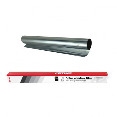 Folie tip oglinda pentru geamuri Silver 0.75x3m(15%) AVX-AM01659 foto