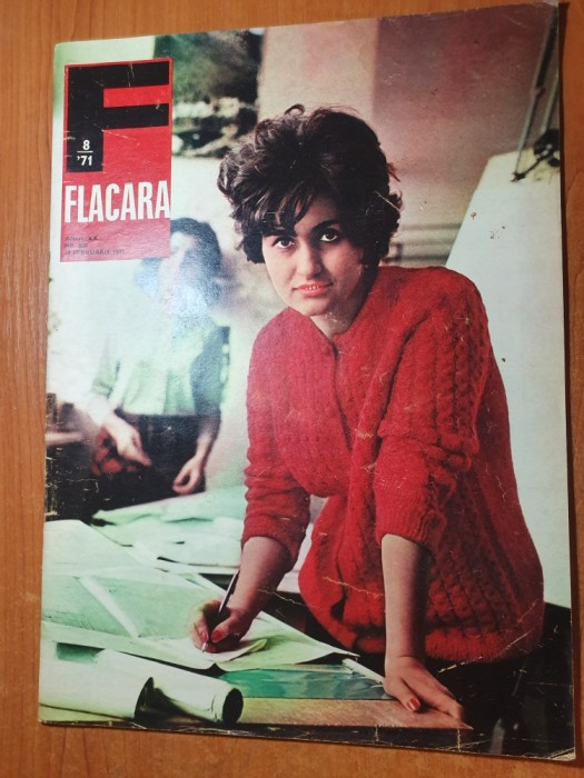 flacara 20 februarie 1971-art. si foto filmul mihai viteazul,articol beatles