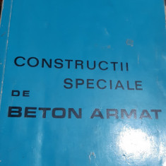 CONSTRUCTII SPECIALE DE BETON ARMAT