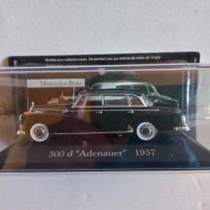 Macheta Mercedes Benz 300 D Adenauer - 1957 1:43 Deagostini Mercedes